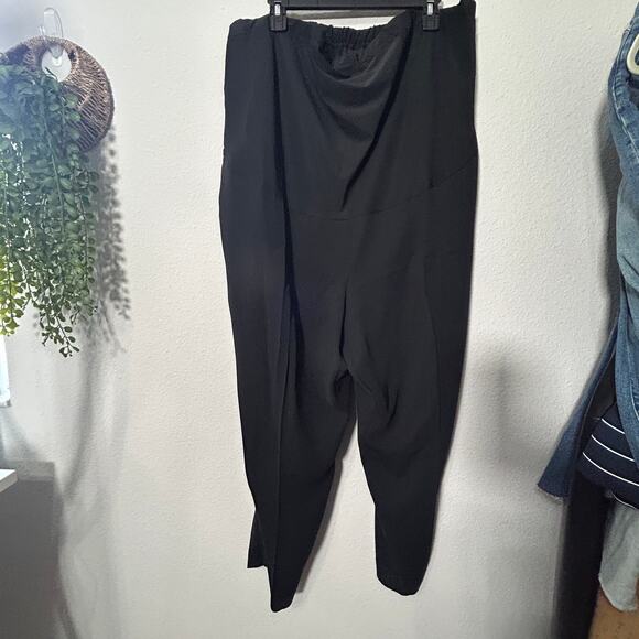 NEW J.Crew Maternity Jamie Classic Dress Pant Black Normcore Minimalist Curvy 22 - Picture 10 of 10